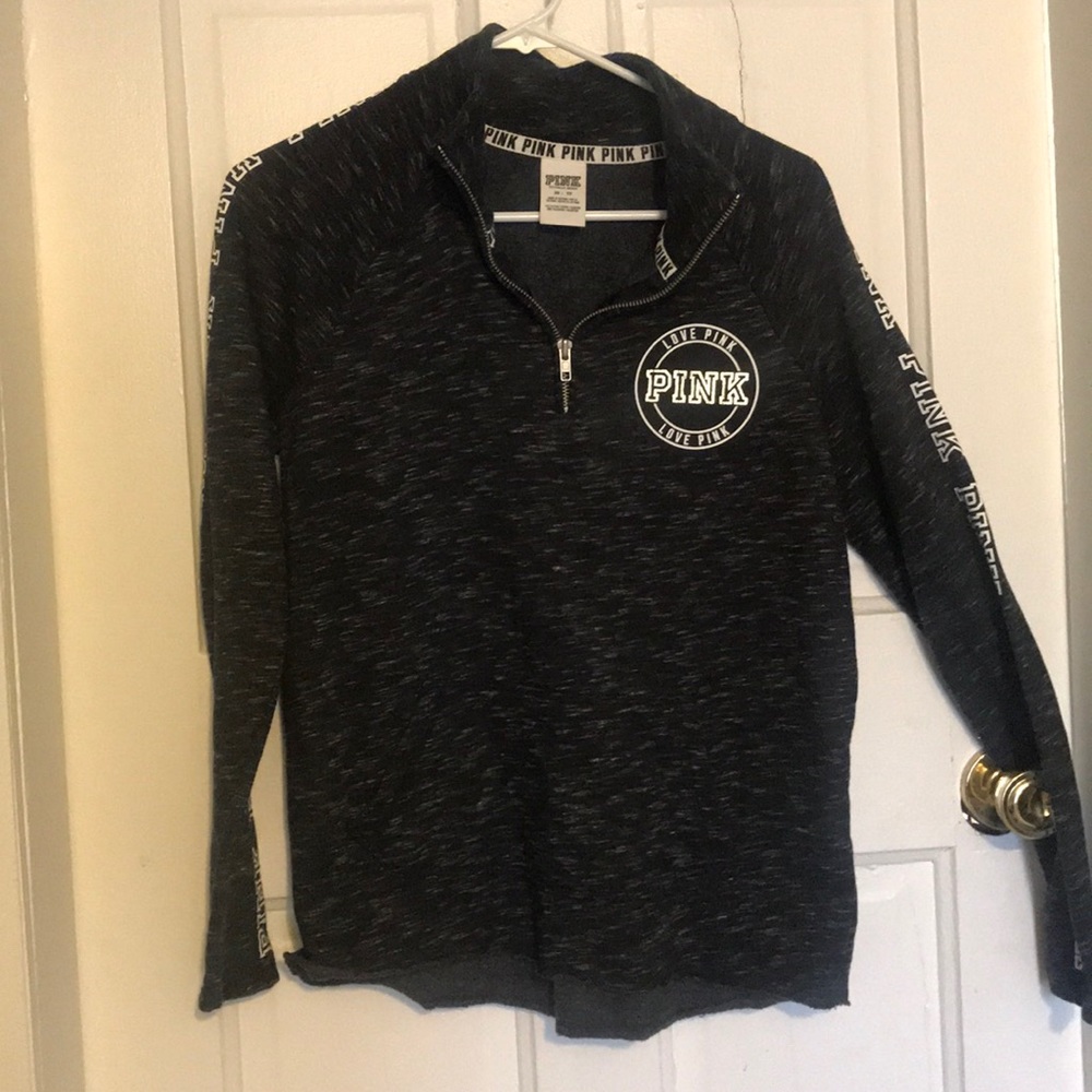 PINK- quarter zip